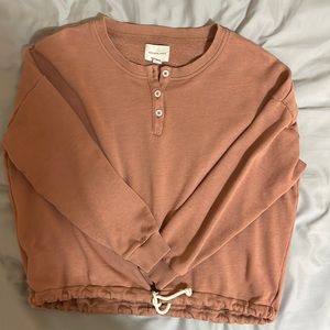 American Eagle cropped pullover size extra small